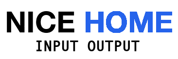 Nice Home Input Output Logo